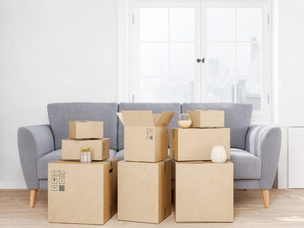 What does a house clearance involve?