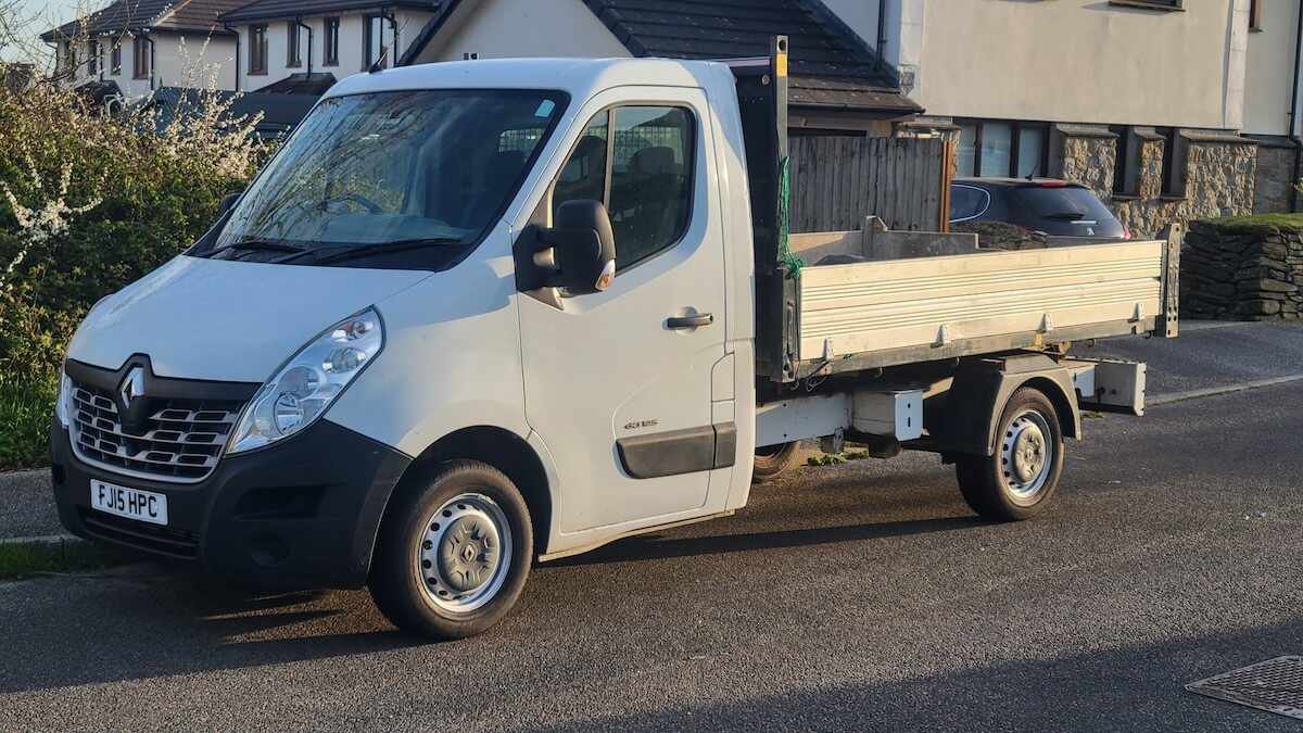 Man With A Bleddy Van clearance team at work in Cornwall